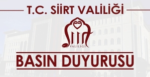 Siirt'te Gösteri ve Yürüyüşler 15 Gün Yasaklandı