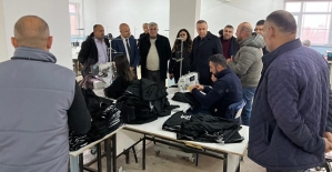 Milletvekili Osman Ören, Kadın Girişimci Tarafından Kurulan Beniz Tekstili Ziyaret Etti
