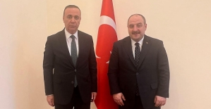 Osman Ören, Sanayi ve Teknoloji Bakanı Mustafa Varank‘I  Ziyaret Etti