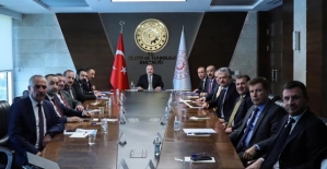 Siirt Heyeti Sanayi ve Teknoloji Bakanı Mustafa Varank İle Görüştü
