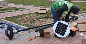 Siirt'te Parklar Güneş Enerjisiyle Aydınlanacak