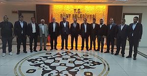 Vali Hacıbektaşoğlu, Siirt Şehit ve Gazi Aileleri Dernekler Federasyonu Başkan ve Üyelerini Kabul Etti