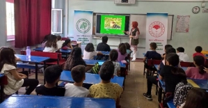 Siirt'te Öğrencilere Yaban Hayatının Korunması ve Hayvan Sevgisi Anlatıldı