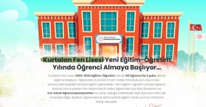 Osman Ören Duyurdu; Kurtalan Fen Lisesi Yeni Eğitim-Öğretim Yılında Öğrenci Alacak