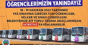 Siirt’te YKS’ye Girecek Öğrencilere ve Öğrenci Velilerine Ulaşım Ücretsiz Olacak