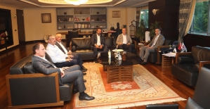 Siirt Heyeti Cumhurbaşkanlığı Strateji ve Bütçe Başkanı İbrahim Şenel’i Ziyaret Etti