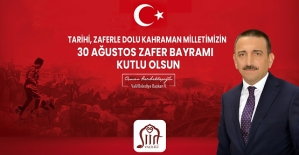Vali Osman Hacıbektaşoğlu’nun ‘30 Ağustos Zafer Bayramı’ Kutlama Mesajı