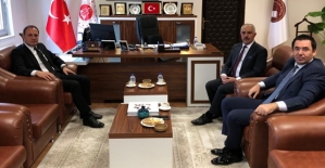 Özcan ve Özdemir’den Cumhuriyet Başsavcısı Sarıca’ya Ziyaret