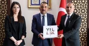 Vali Hacıbektaşoğlu Anadolu Ajansı Diyarbakır Bölge Müdürü Yakut’u Kabul Etti