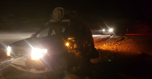 Siirt’te Karda Mahsur Kalan Köy Koruyucuları Kurtarıldı