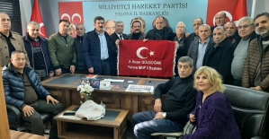 Yalova Siirtliler Derneğinden MHP İl Başkanı Güldoğan’a Hayılı Olsun Ziyareti