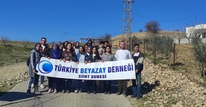 Siirt Beyazay Derneğinden Doğa Yürüyüşü