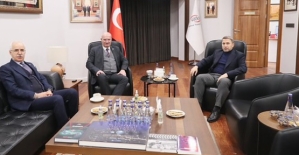 Siirt TSO Başkanı Güven Kuzu’dan ATO Başkanı Gürsel Baran’a Hayırlı Olsun Ziyareti