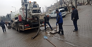 Siirt Belediyesi SİSKİ Ekiplerince Rögarlar Temizleniyor