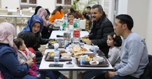 Siirt Üniversitesi Depremzedeleri İftarda Ağırladı