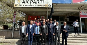 AK Parti Milletvekili Osman Ören'den Veysel Karani ve Baykan İlçesine Teşekkür Ziyareti
