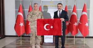 Jandarma Genel Komutan Yardımcısı Orgeneral Ali Çardakcı, Vali Hacıbektaşoğlu’nu Ziyaret Etti