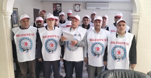 Belediye iş Sendikası Siirt Şubesi 1 Mayıs İşçi Bayramını Kutladı