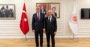 Mervan Gül’den Çalışma ve Sosyal Güvenlik Bakanı Vedat Işıkhan’a Ziyaret
