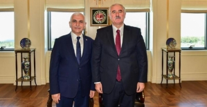 Mervan Gül, Yargıtay Başkanı Mehmet Akarca’yı Ziyaret Etti