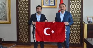 TÜGVA Genel Başkanı İbrahim Beşinci, Vali Osman Hacıbektaşoğlu’nu Ziyaret Etti