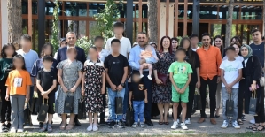 Vali Hacıbektaşoğlu, Koruyucu Aileleri ve Çocukları Millet Bahçesi’nde Ağırladı