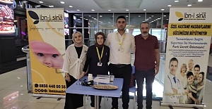 Özel Siirt İbni Sina Hastanesi Siirt Park AVM’de Stant Açtı