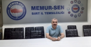 Emekli Memur Sen Siirt Şube Başkanlığı#039;na...