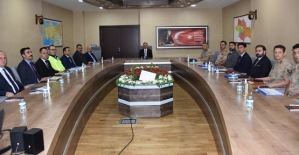 İl Güvenlik ve Asayiş Koordinasyon Toplantısı, Vali Dr.Kemal Kızılkaya Başkanlığında Yapıldı