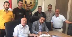 Siirt'te Veyselkarani Belediyesi İle Belediye-İş Sendikası Arasında TİS İmzalandı
