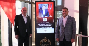 Siirt TSO Başkanı Güven Kuzu’dan ATO Başkanı Gürsel Baran’a Ziyaret 