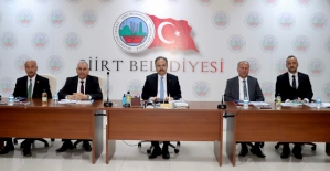 Vali Dr. Kemal Kızılkaya Başkanlığında Belediye Çalışmaları Değerlendirildi