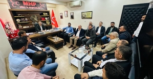 AK Parti’den MHP Siirt İl Başkanı Tükenmez’e Hayırlı Olsun Ziyareti