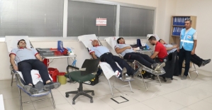 Siirt Belediyesinden Kan Bağışı Kampanyasına Destek