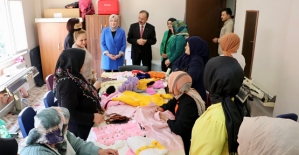 Vali Dr.Kemal Kızılkaya, Baykan Aile Destek Merkezi'ni Ziyaret Etti