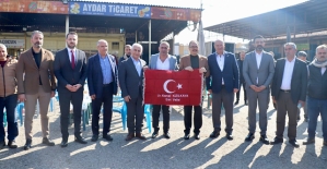 Siirt Yaş Meyve ve Sebze Komisyoncuları Derneği Başkanı Halit Aydar, Güven Tazeledi