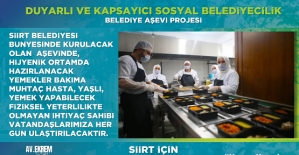 AK Parti Belediye Başkan Adayı Ekrem Olgaç, Aşevi Projesini Siirt Belediyesi Bünyesinde Hayata Geçireceğiz