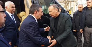 Cumhurbaşkanı Yardımcısı Cevdet Yılmaz, Osman Ören’e Taziye Ziyaretinde Bulundu