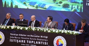 Başkan Kuzu, Maliye Bakanı Mehmet Şimşek’in Katılımı İle Gerçekleşen Oda/Borsa Başkanları İstişare Toplantısına Katıldı