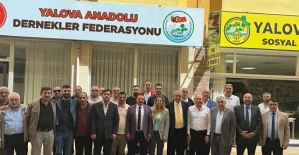 Yalova Anadolu Dernekler Federasyonunda Vedat Babaoglu Güven Tazeledi