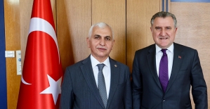Mervan Gül'den Bakan Dr. Osman Aşkın Bak'a  ve Efkan Ala’ya Ziyaret
