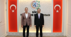 Vali Kızılkaya’dan Siirt TSO’ya  Ziyaret