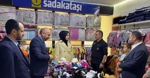 Sadaka Taşı Derneği Siirt'te İyilik Mağazası Açtı
