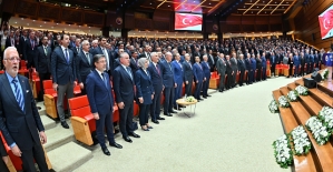 Başkan Kuzu, Cumhurbaşkanı Erdoğan’ın Katılımı İle TOBB’de Düzenlenen Hizmet Şeref Belgesi Takdim Törenine Katıldı