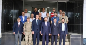 Vali Kızılkaya, Kayabağlar Belde Belediye Başkanı Hasan Nas’a “Hayırlı Olsun” Ziyaretinde Bulundu