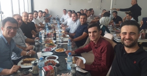 Siirt Cumhuriyet Başsavcılığı Emektar Katibi Mesut Çevik'e Veda Yemeği...