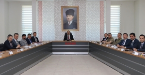 Vali Dr. Kemal Kızılkaya Başkanlığında, Haziran Ayı Güvenlik ve Asayiş Toplantısı Gerçekleştirildi
