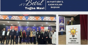 AK Parti Baykan ve Eruh Kadın Kolları Kongreleri Coşkuyla Gerçekleşti