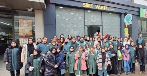 Yalova Siirtliler Vakfı, Hafız Kız İmam Hatip Ortaokulu Öğrencilerini Ağırladı