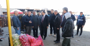 Vali/ Belediye Başkan Vekili Dr. Kemal Kızılkaya’dan Belediye Birimlerine Ziyaret